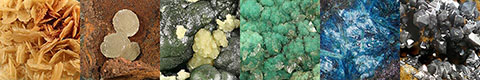 juela mine, including adamite, aragonite, arsenbrackebuschite, arsendesclozite, austinite, azurite, baryte, cerussite, claringbullite, duftite, galena, hemimorphite, hydrozincite, pyrite, quartz, segnitite, silver, and tsumcorite